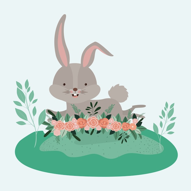 Escena del paisaje de Pascua