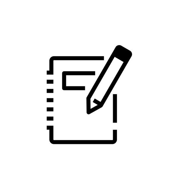 Escribiendo un ícono de libro