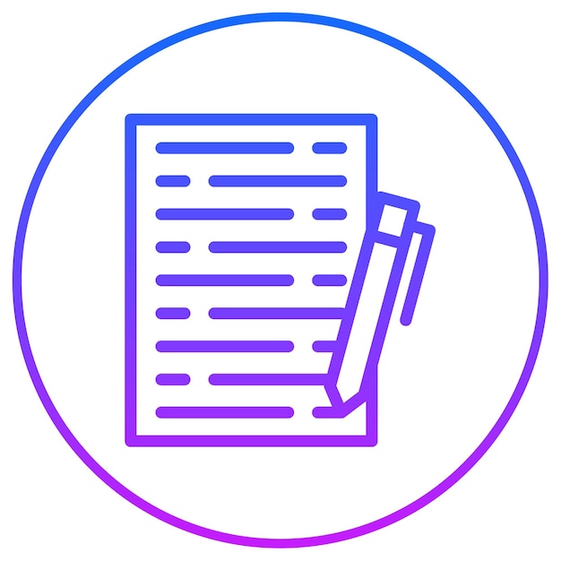 Escribir el icono