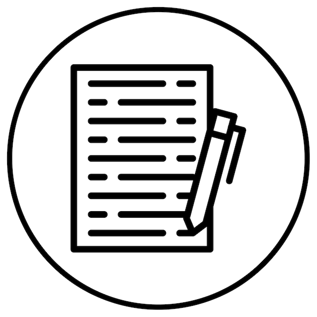 Escribir el icono