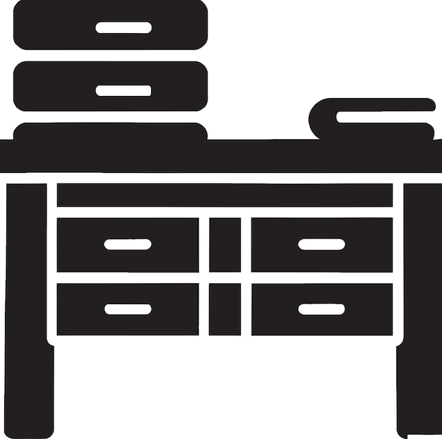 Escritorio de computadora y diseño de vector de logotipo de monitor