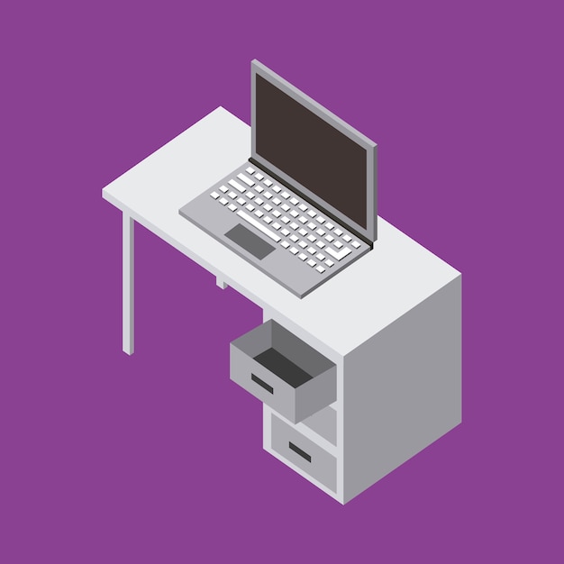 escritorio de oficina tecnología de datos portátil