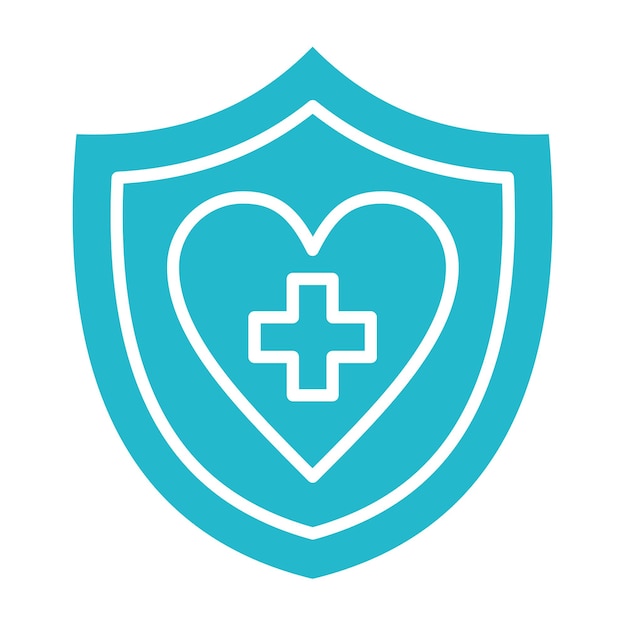 un escudo azul con una cruz blanca en él