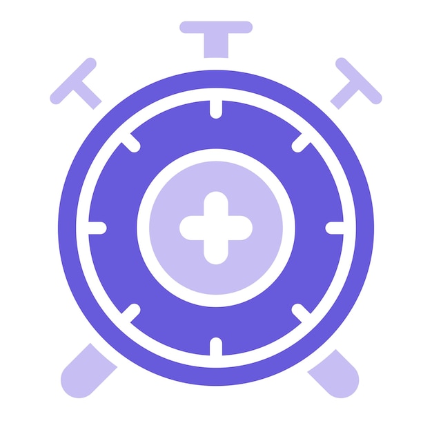 un escudo azul y púrpura con un fondo blanco