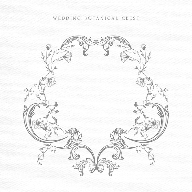 el escudo botánico de la boda
