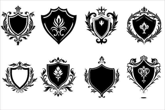 Escudo heráldico Silueta de escudo antiguo
