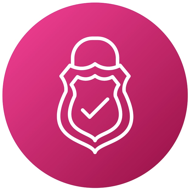un escudo rosado con un escudo y un escudo con un fondo rosado