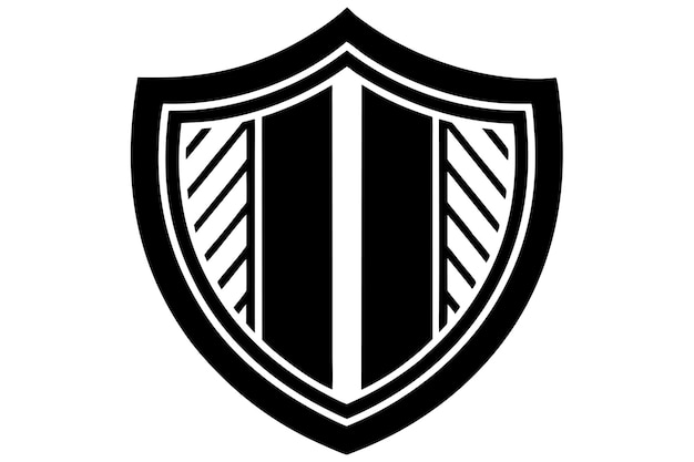 Escudos en blanco y negro