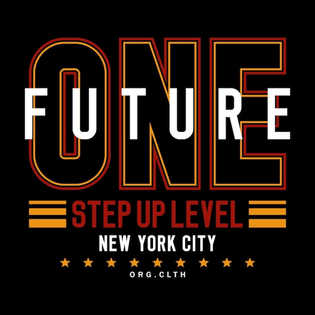 Eslogan de la ciudad de Nueva York tipografía diseño gráfico para camisetas impresión ilustración vectorial
