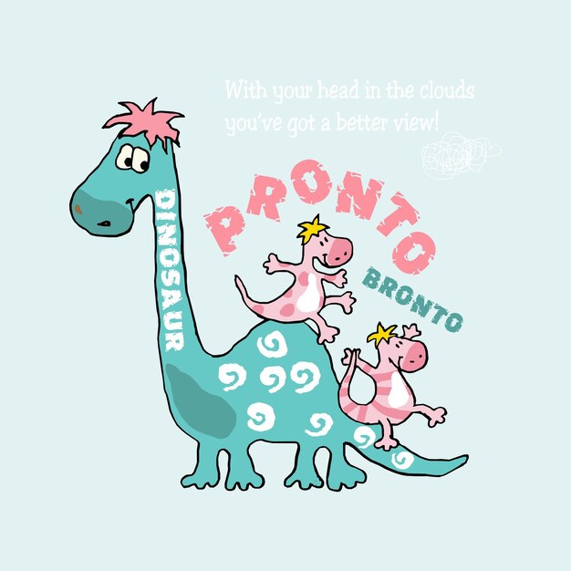 Eslogan de dinosaurio para el diseño gráfico de camisetas impresas