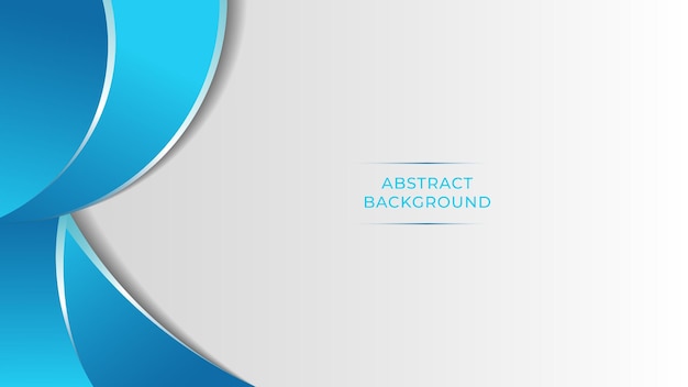 Espacio para texto con fondo de decoración de forma abstracta de marco degradado azul