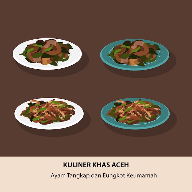 Especialidades culinarias de Indonesia, de la región de Aceh