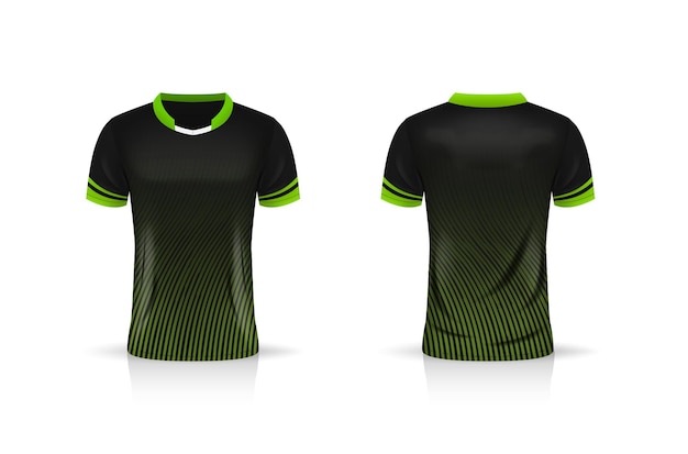 Especificación plantilla soccer sport, esport gaming t shirt jersey.