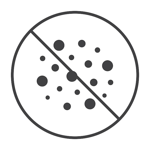Especificación del tejido Ícono vectorial Liberación de suelo