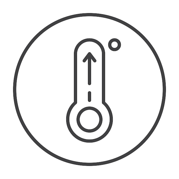 Especificación del tejido Ícono vectorial Material cálido