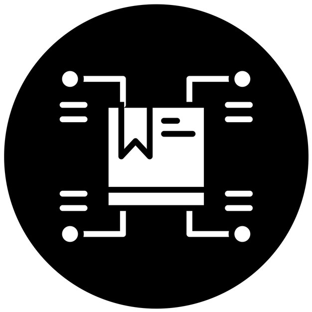 Especificaciones del producto de diseño vectorial Estilo del icono