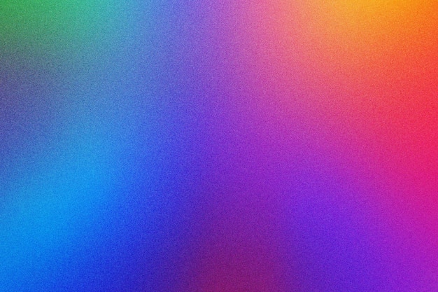 Espectro dinámico de colores Gradiente textura granulada Arte abstracto