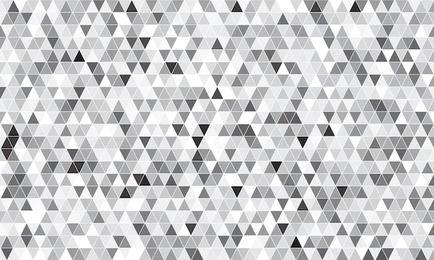 Vector espejo triángulo plateado azulejos patrón de geometría de mosaico abstracto fondo de espejo mínimo de triángulo