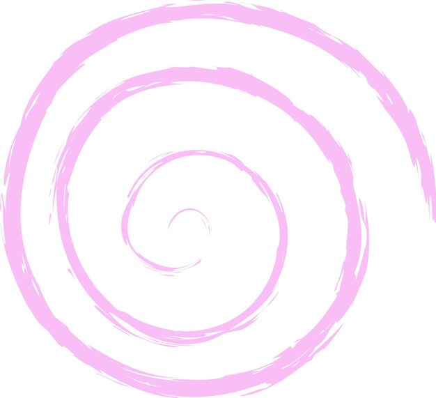 Espiral de cepillo abstracto