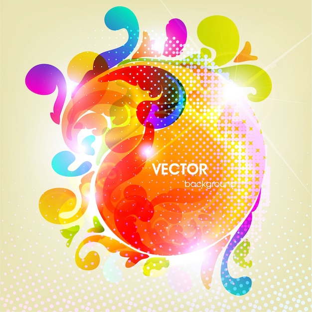 Vector espiral creativa belleza textura boceto