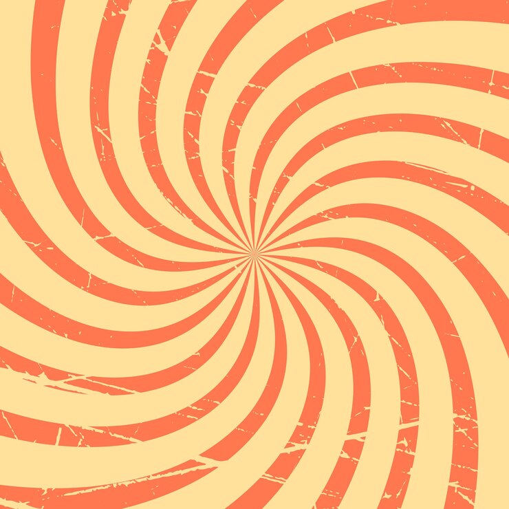 Espiral de fondo de circo retorcido retorcido