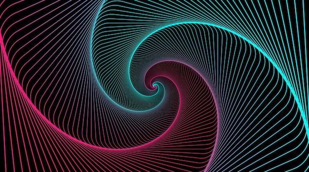 Espiral hipnótica Remolino hipnotizar espirales