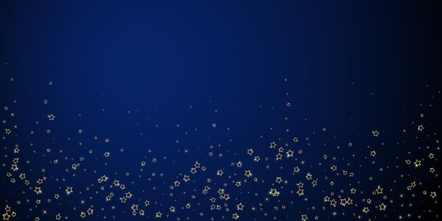 El espíritu navideño esparcido por las estrellas caída