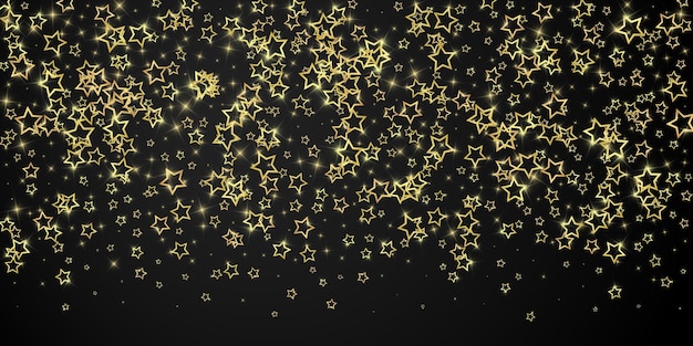 Espíritu navideño Estrellas fugaces dispersas