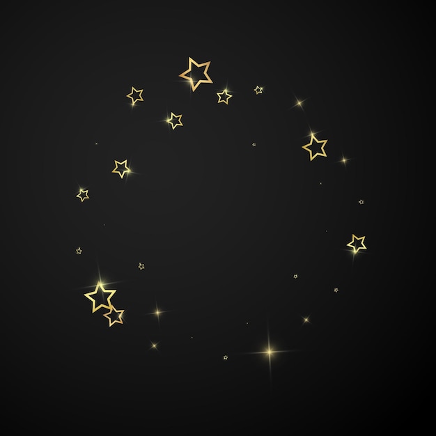 Espíritu navideño Estrellas fugaces dispersas