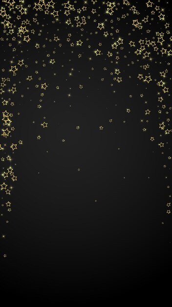 Espíritu navideño Estrellas fugaces dispersas