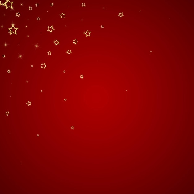 Espíritu navideño Estrellas fugaces dispersas