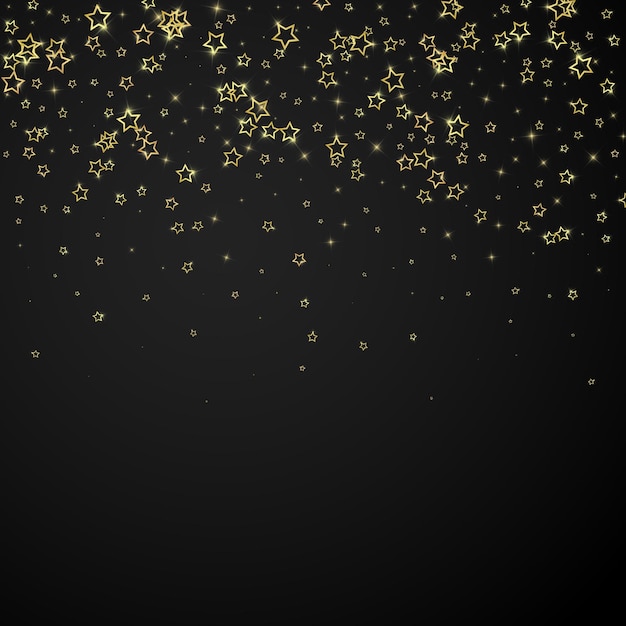 Espíritu navideño Estrellas fugaces dispersas