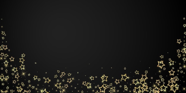 Espíritu navideño Estrellas fugaces dispersas