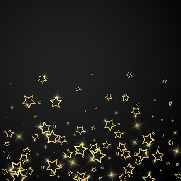 Espíritu navideño Estrellas fugaces dispersas
