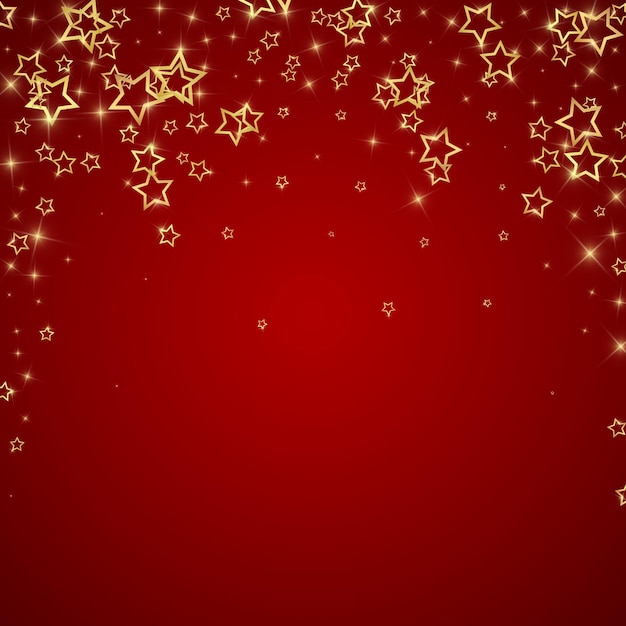 Espíritu navideño Estrellas fugaces dispersas