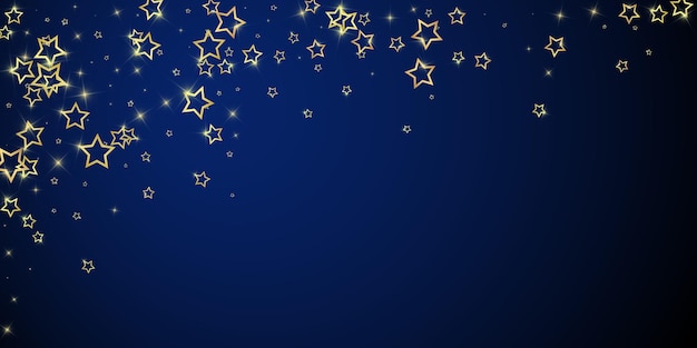 Espíritu navideño Estrellas fugaces dispersas