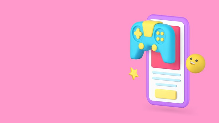 Vector esport juegos digitales tecnología de aplicación de teléfonos inteligentes banner copia espacio ilustración vectorial