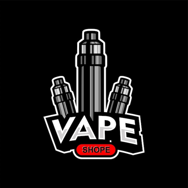 Vector esport logo tienda de vape