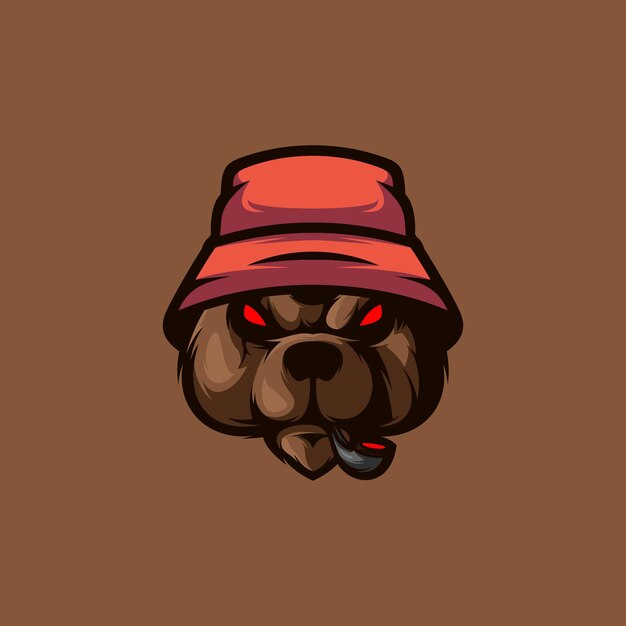 Esport de la mascota del sombrero del oso