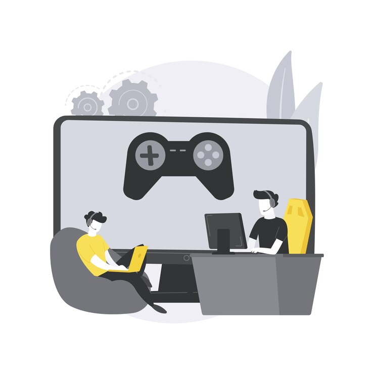 Vector esports coaching ilustración del concepto abstracto.
