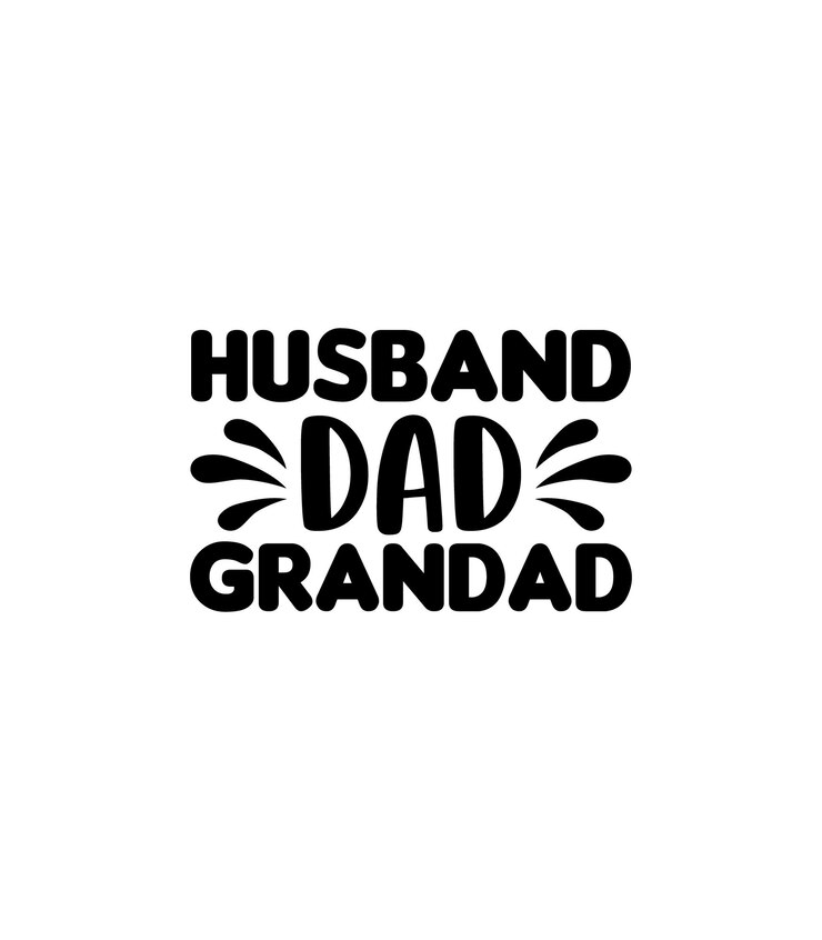 Esposo Papá Abuelo Tipografía vector cita del padre diseño de camiseta
