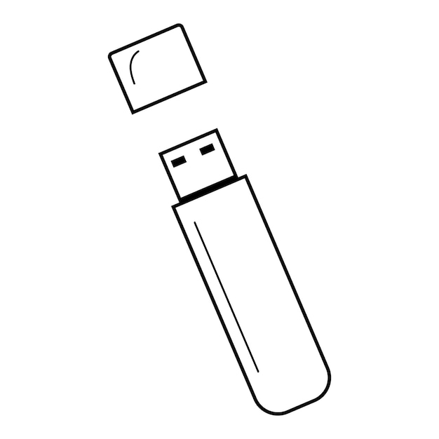 Esquema de la unidad flash USB