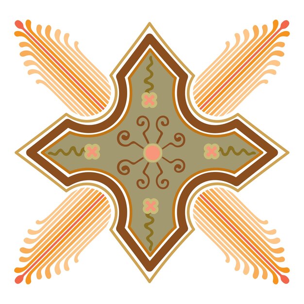 Esquinas de desplazamiento de viñeta floral caligráfica floral vintage conjunto de elementos de diseño ornamental ilustración vectorial aislada