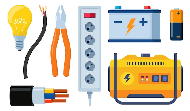 Essential Electrical Repair Tools for Professional Technician Socket Maintenance Service Electrician