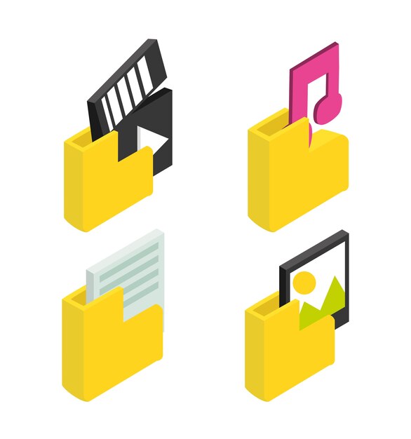 establecer archivos con conexión de tecnología de aplicaciones