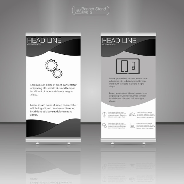Establecer banners de tarifas Tabla de precios web Diseño vectorial para aplicación web