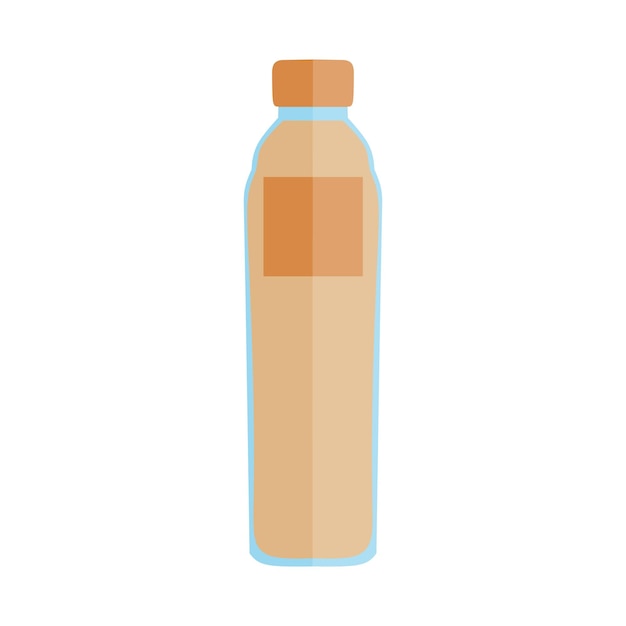 Establecer bebidas envasadas ilustración vectorial