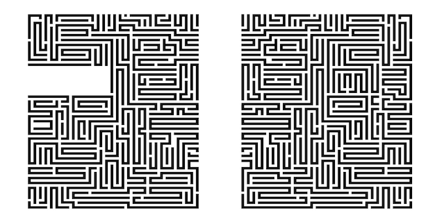 Establecer diseño de fondo vectorial abstracto con textura de mosaico de laberinto Buena portada para libro sobre psicología resolución de problemas creativos estudio de pensamiento lógico de las relaciones humanas