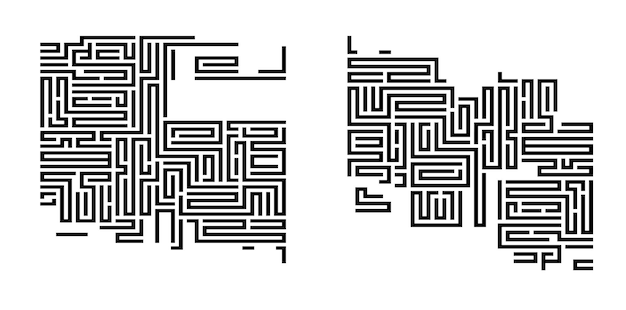 Establecer diseño de fondo vectorial abstracto con textura de mosaico de laberinto Buena portada para libro sobre psicología resolución de problemas creativos estudio de pensamiento lógico de las relaciones humanas