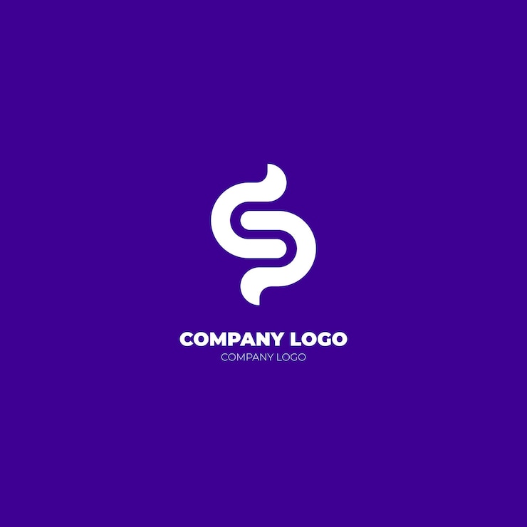 Vector establecer diseño de logotipo de letra inicial
